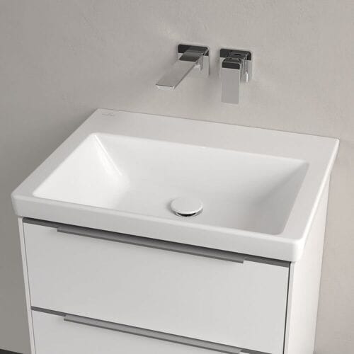 Villeroy & Boch Subway 3.0 cabinet washbasin 60 cm, without tap hole, without overflow 4A706301