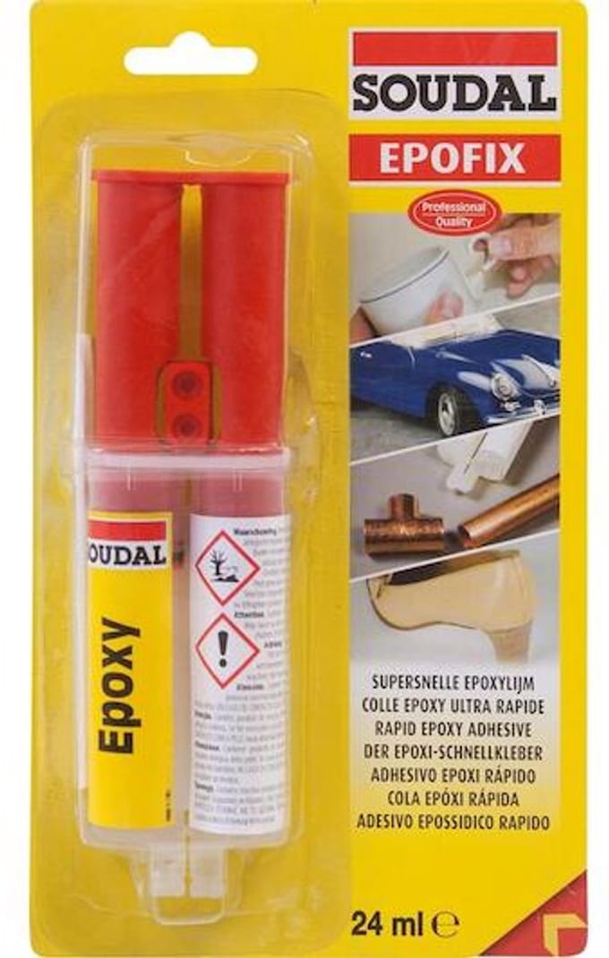 Soudal-Epofix-Epoxy Lijm 24ml
