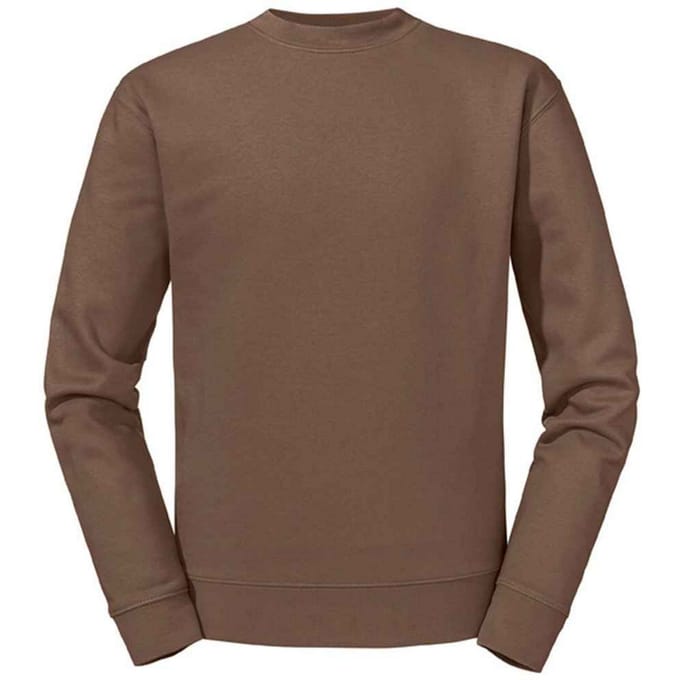 Russell Heren Authentiek Sweatshirt (Mokka Bruin)