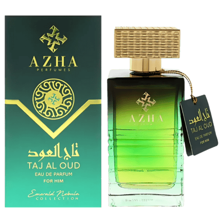 Taj Al Oud by Azha Perfumes Eau De Parfum 3.33oz 100ml Spray New With Box
