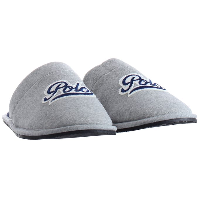 Ralph Lauren Summit Scuff Heren Grijze Pantoffels