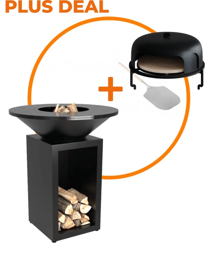 Bundel Deal: OFYR Classic Storage Zwart 85 + GRATIS Pizza Oven