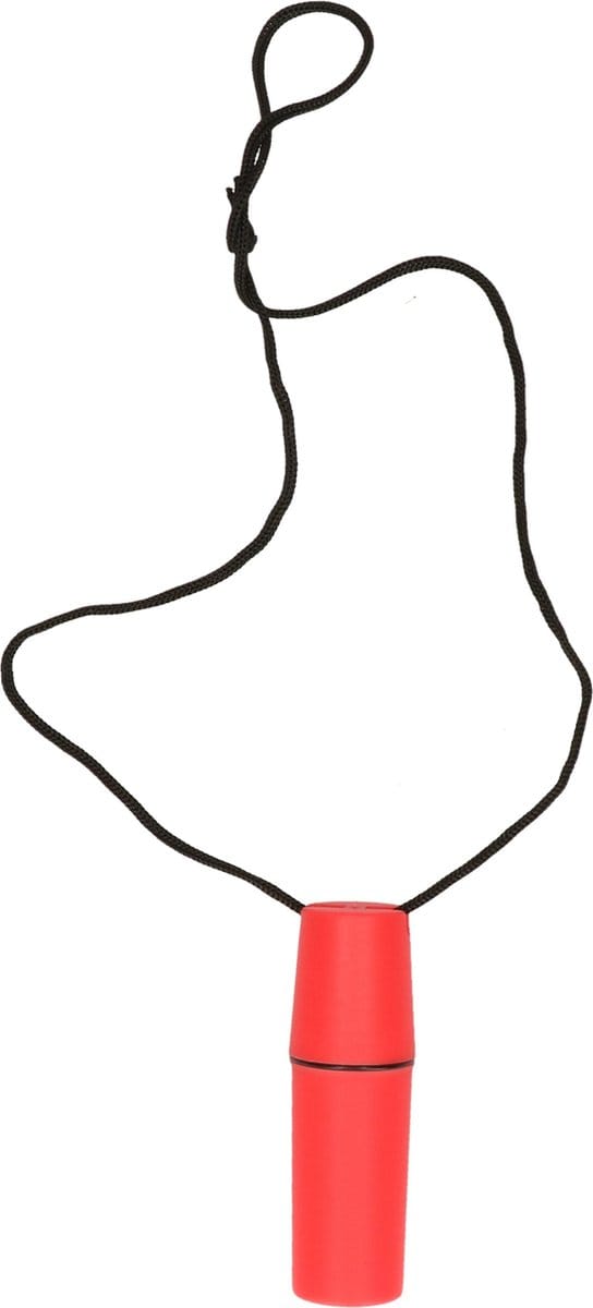 Gerimport opbergbox waterdicht - rood - kleine opberger - 17.50 x 4 cm - geldkoker