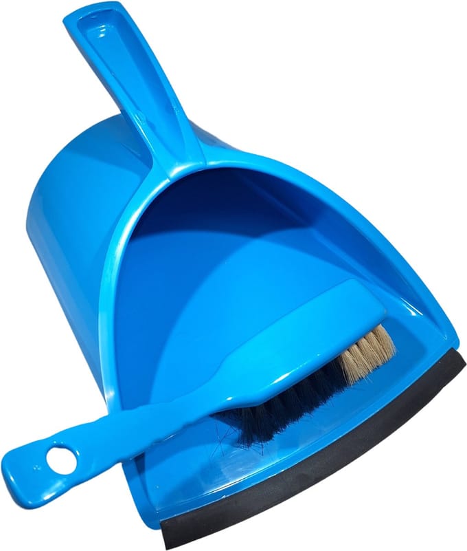 Stofblikset jumbo 32x28 cm blauw