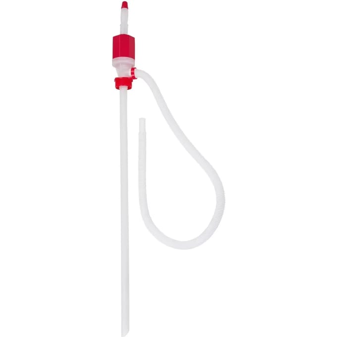 Vatpomp met slang 2 adapters Kerbl