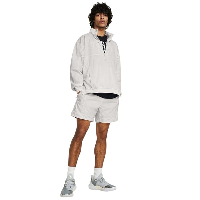 Under Armour Heren Relaxed Fit Jas (Wit)