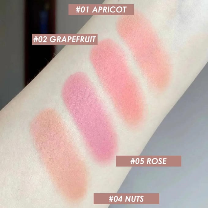 Holika Holika - Jelly Dough Blusher - AD02 Grapefruit Jelly - Make-up Blush