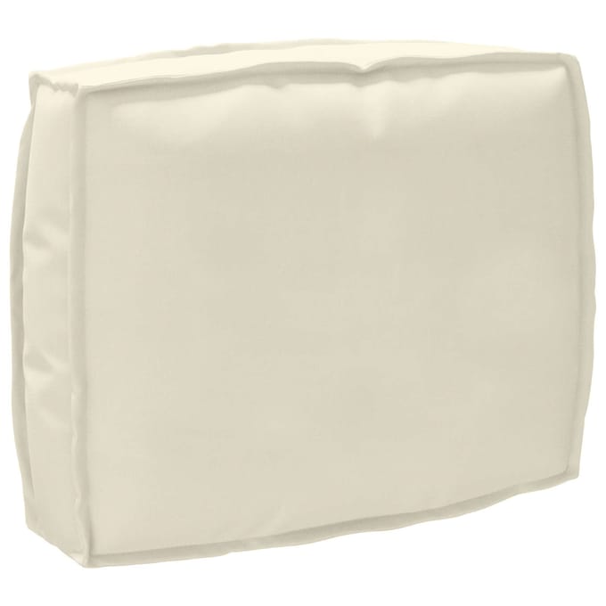 vidaXL Kussen Crème 50 x 40 x 12 cm Oxford Stof