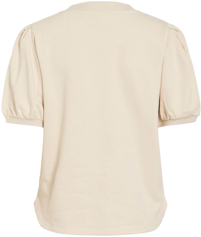 VILA - VIHARISA CREW NECK 2/4 SWEAT TOP/PB - Dames - Blouses