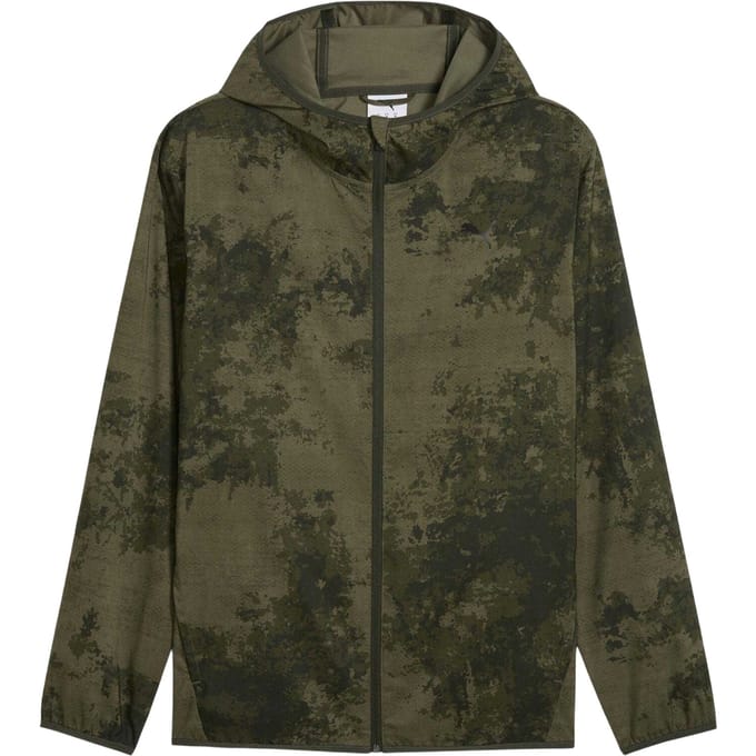 Puma Heren Monay Camo Gevoerd Jack (Donkergroen)