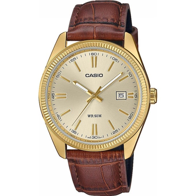 Casio MTP-1302PGL-9AVEF Timeless Collection Heren Horloge