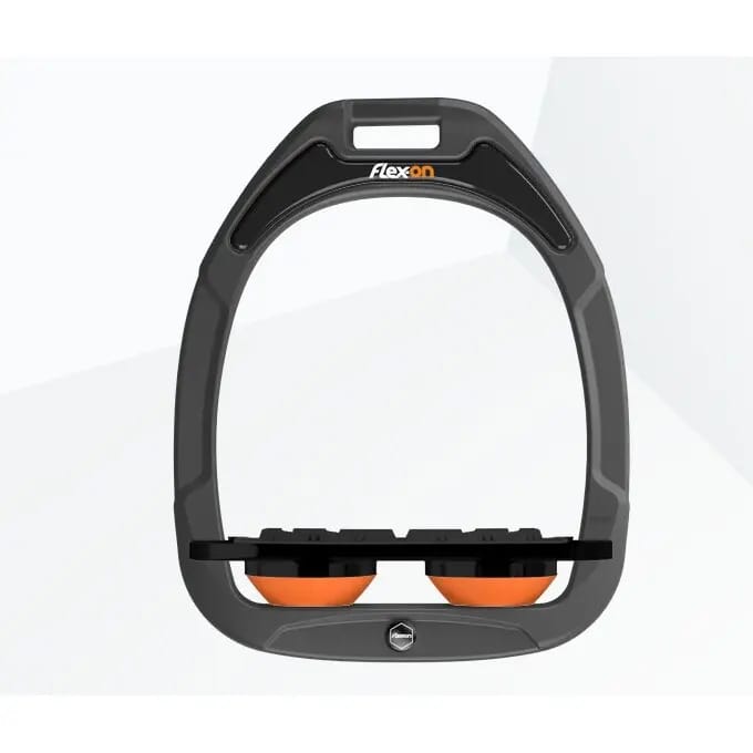 Plat Grip Antraciet/Zwart/Oranje Flex-On Green Composite