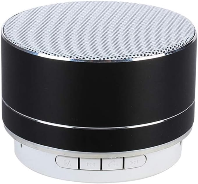 Mini Bluetooth Luidspreker - Draagbare Speaker - Muziek Luisteren - Compact Ontwerp - Handpalmformaat - Blauw
