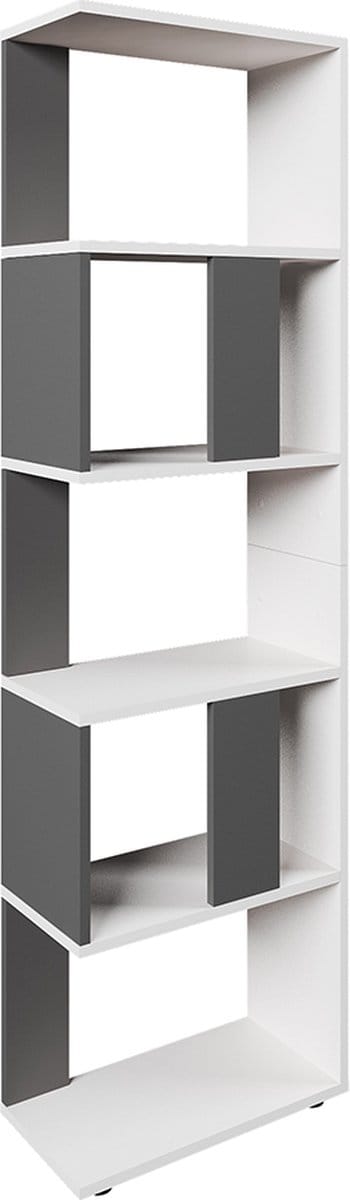 Vicco Ruimteverdeler – 45 x 162.6 cm Antraciet/wit