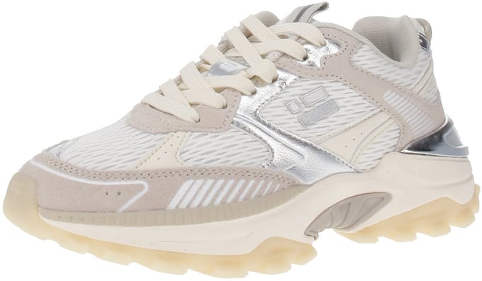 D.Franklin DFSH347007 Track Flame - Damesschoen - Zilver-metallic