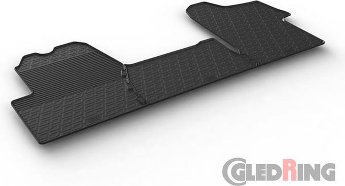 Gledring Rubbermatten passend voor Opel Movano / Renault Master 8/2015- (G profiel 3-delig)