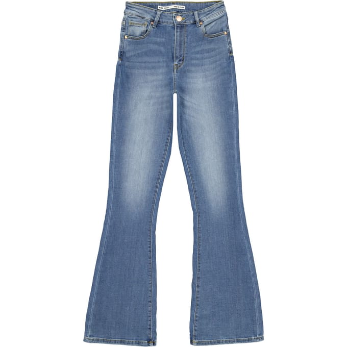 RAIZZED Sunrise Mid Blue Stone Größe: W27L34 | Ausgestellte Hosen Outlet | Damen | Blau