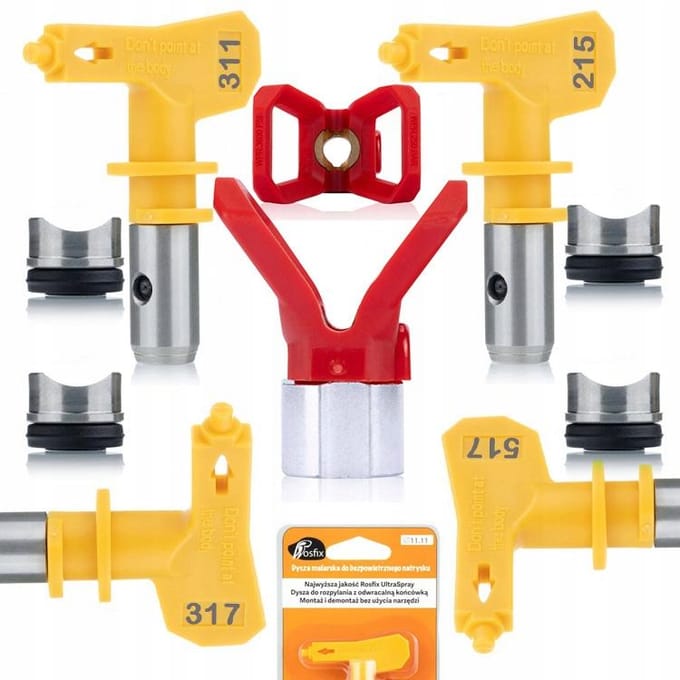 Rosfix Spuitmondbescherming Set - Universele 7/8'' (22mm) Afdichting, Duurzaam
