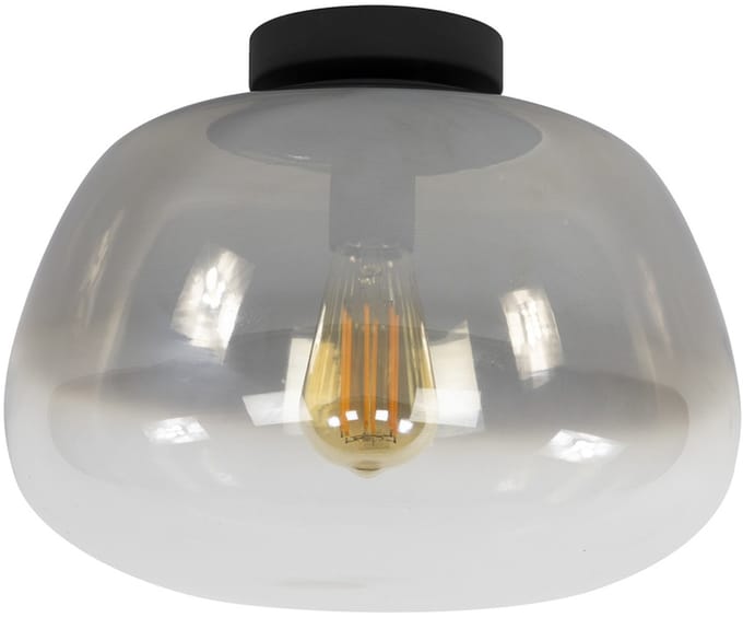 Giga Meubel Plafondlamp Pulse - Grijs - 1-Lichts - 36x36x22cm