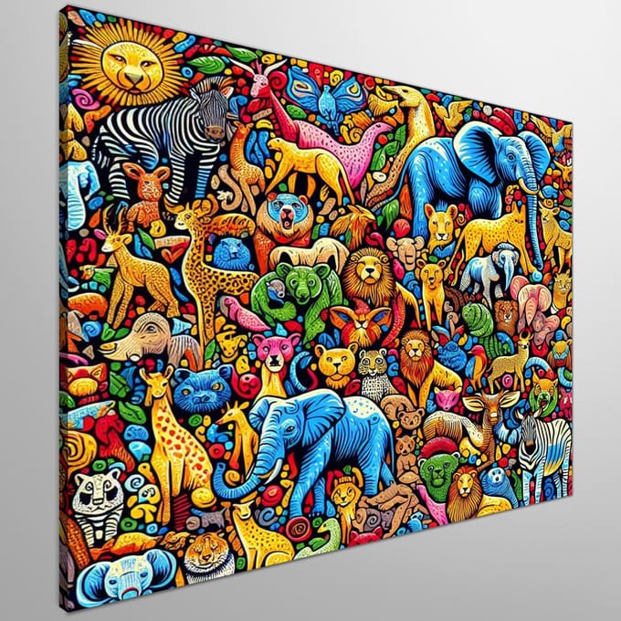 Kunstprint | Wanddecoratie | Canvas | 20 × 20 cm