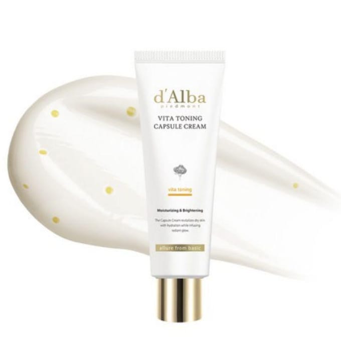 d'Alba Vita Crème Tonifiante à Capsules Tube 55g