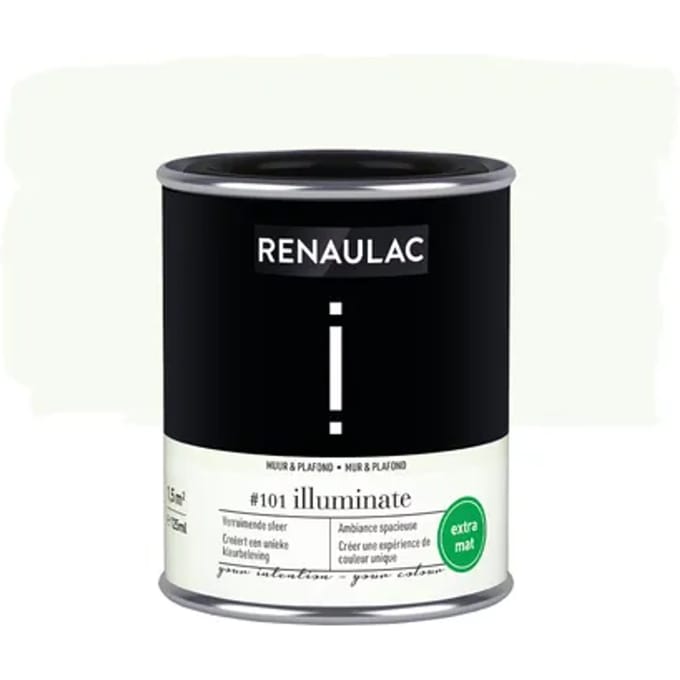 Renaulac Intention Muurverf - Extra Mat - Illuminate - 125ml