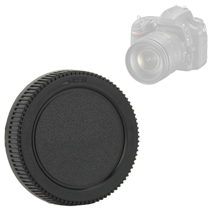 5 Stuks Duurzame Plastic Achterlensdop Beschermhoes Past voor M43 Mount Camera black
