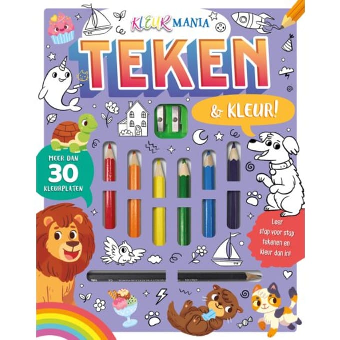 Teken & Kleur! - Kleurmania - Daisy Edwards