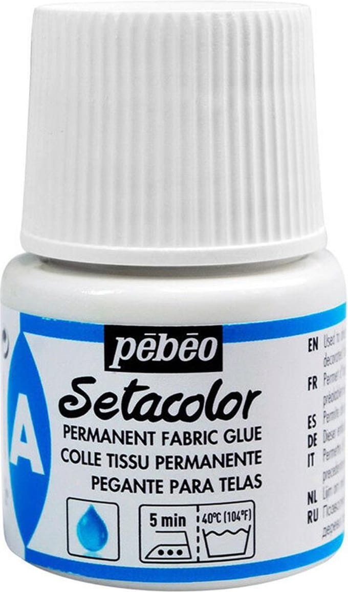 Pébéo Setacolor Permanente Lijm Textielverf - 45ml textielverf hulpmiddelen