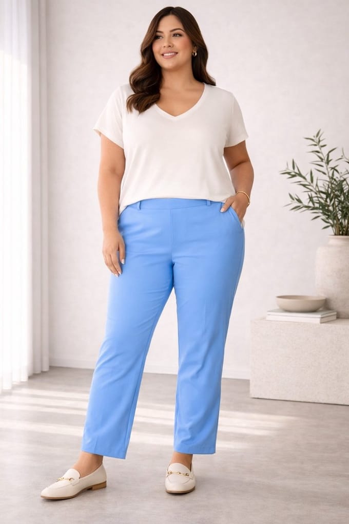 YEST CURVE Gillian Essential - Uniform Blue - maat X-0(44)