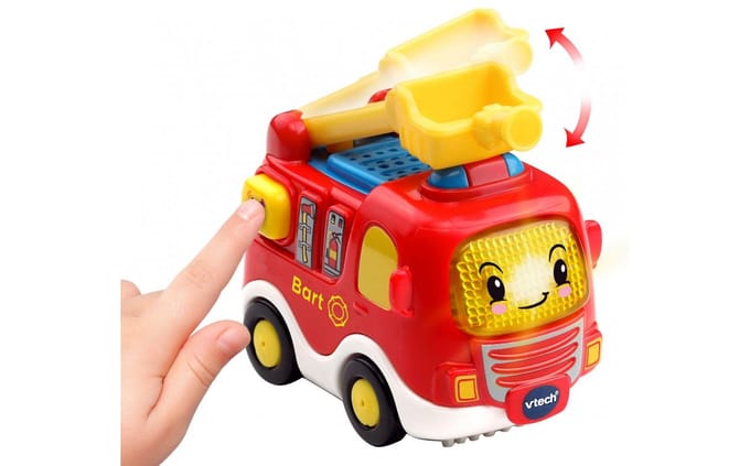 VTech Toet Toet Auto's Bart Brandweer - Speelfiguur Speelgoed Auto - Vanaf 1 Jaar