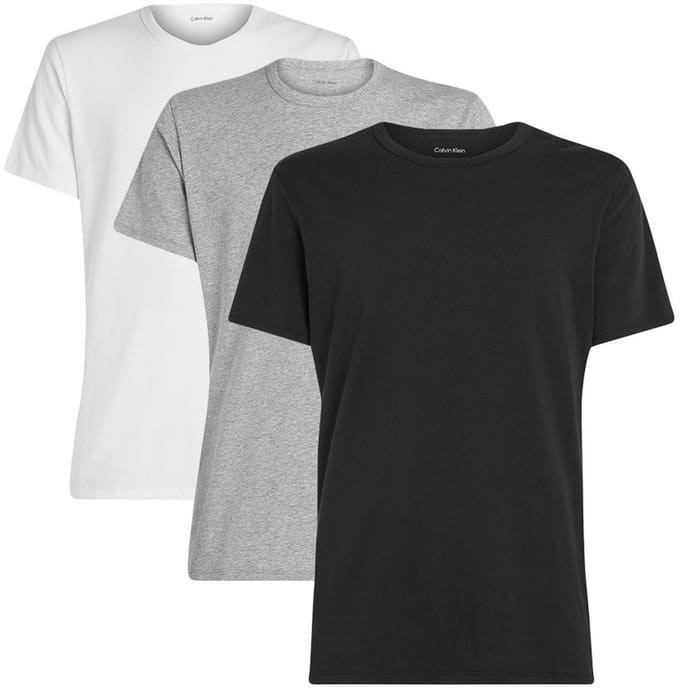 Calvin Klein heren 3P O-hals shirts multi