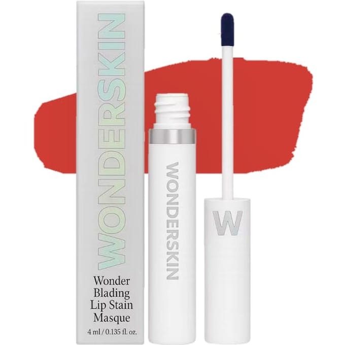 Wonderskin - Wonder Blading - All-Day Lip Stain - Peel Off Lip Stain - Glamorous