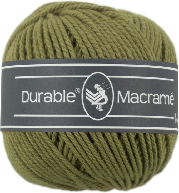 Durable Macramé - 2168 khaki - Katoen Garen