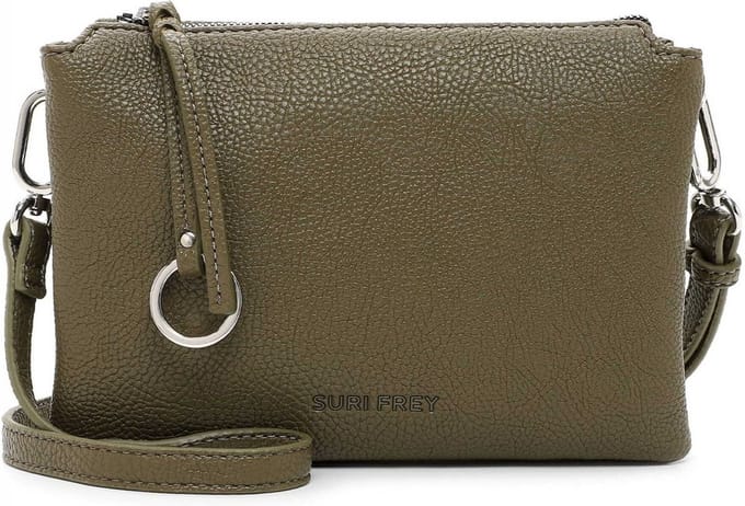 SURI FREY Schoudertas Debby Crossbody Bag Oliv Olijfgroen