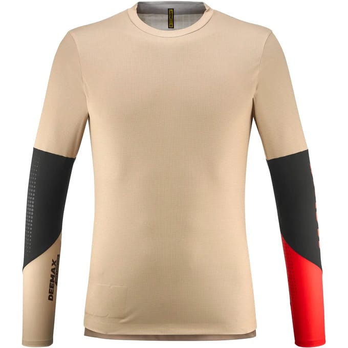 Mavic Deemax Pro Langarm Enduro Trui Beige M Man