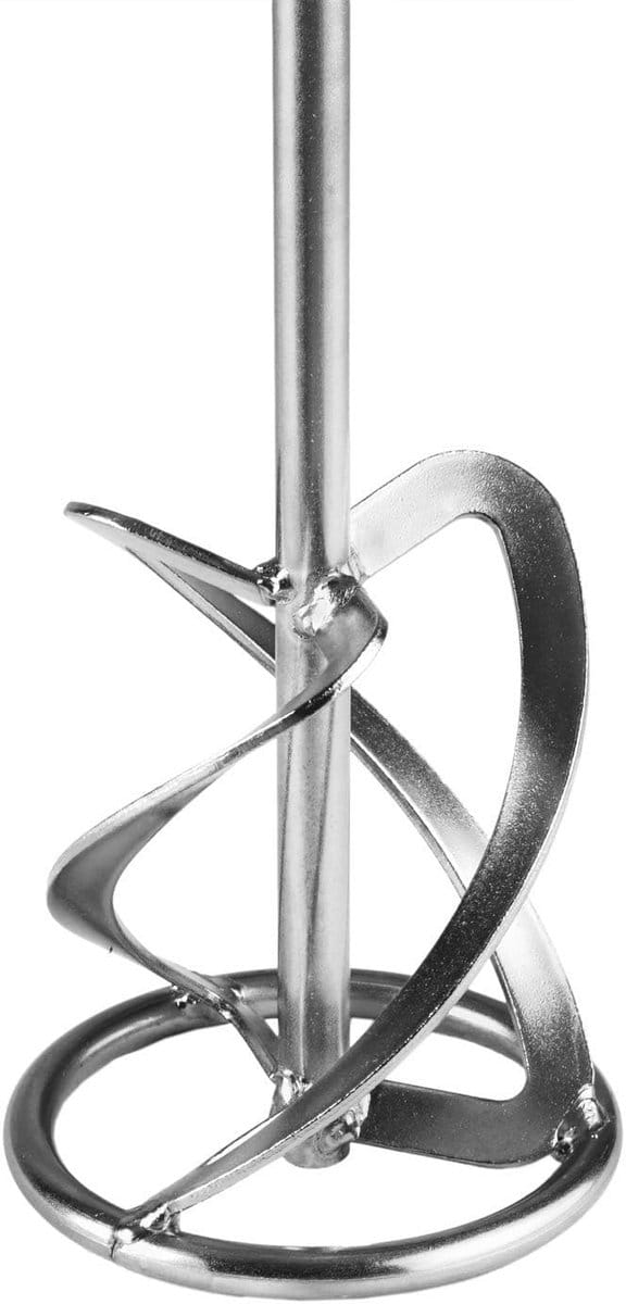 Menger Propeller - Mortel Mixer - Mortel Mengen - Met Ring - 74 cm - Zilver