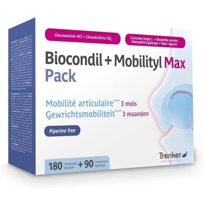 Trenker Duopack biocondil + mobility 180+90 tabletten 270 Tabletten