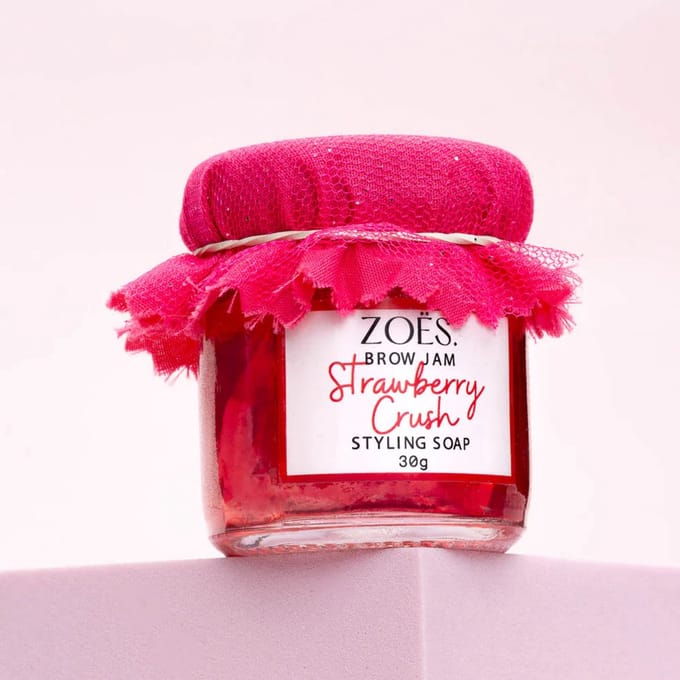 ZOËS Brow Jam Styling Soap Strawberry Crush