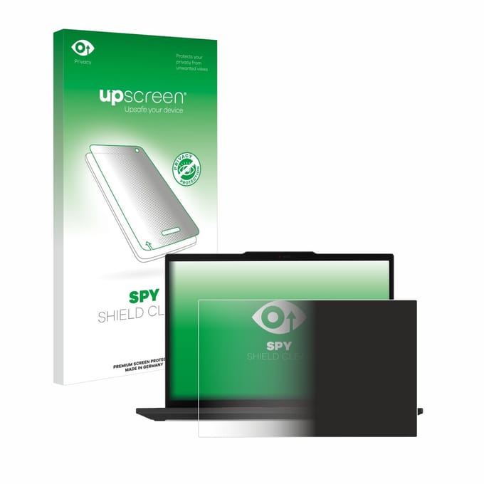 upscreen - privacy screenprotector voor Lenovo ThinkPad T14 Gen 5 - Folie Beschermfolie Blauwlichtfilter