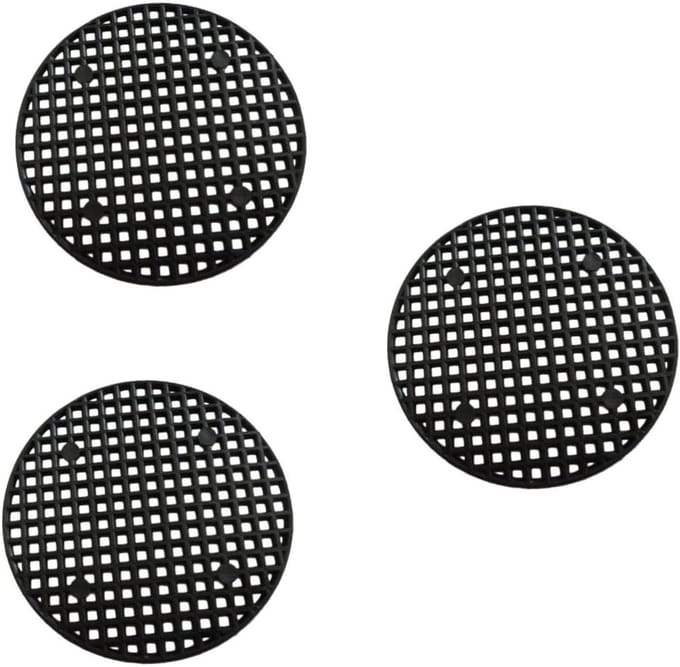 Bloempot Bodem Gaas - Pot Bodem Pads - Planten Verzorgen - Efficiënte Drainage - 7.5 cm - Zwart