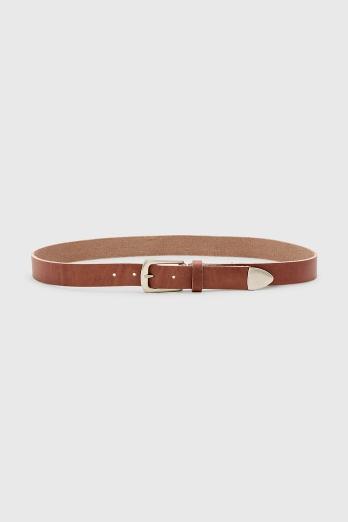 AllSaints Reed Belt Bitter Brown Maat: W36 | Riemen Outlet | Heren | Bruin