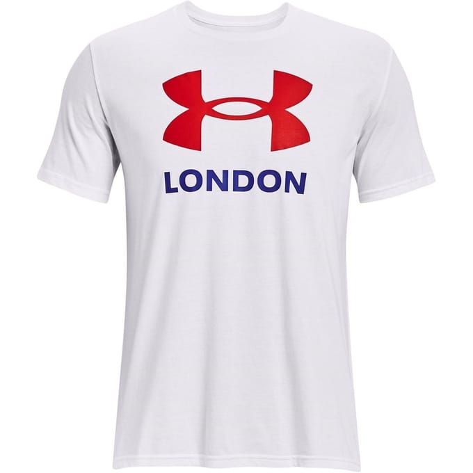 Under Armour Heren Londen Regular T-Shirt (Wit)