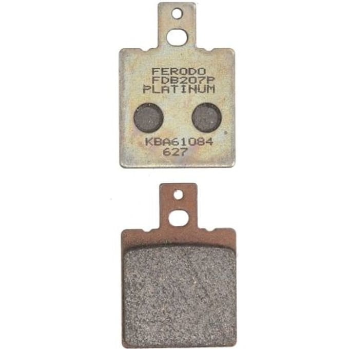 Ferodo Fdb207p Platinum Road Semi-gesinterde Remblokken Transparant