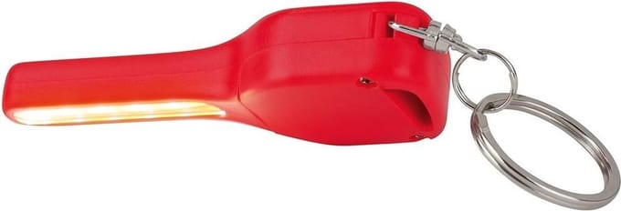 Moses Little Helper Sleutelhanger Led Rood 3 X 7,5 Cm
