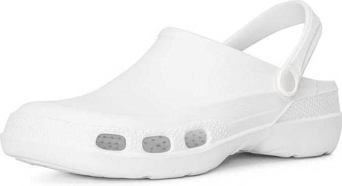 Ladeheid Clogs - Tuinschoenen - Lichte – Unisex – Wit – 36 - LA-LMG-885-Doctor2