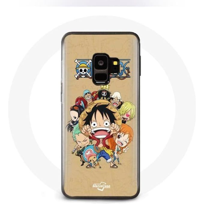 Hoesje voor Samsung Galaxy S9 plus Manga strohoed Piraten uit één stuk