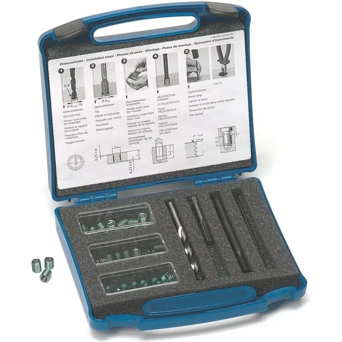 Draad reparatieset Helicoil Plus M8x1,00