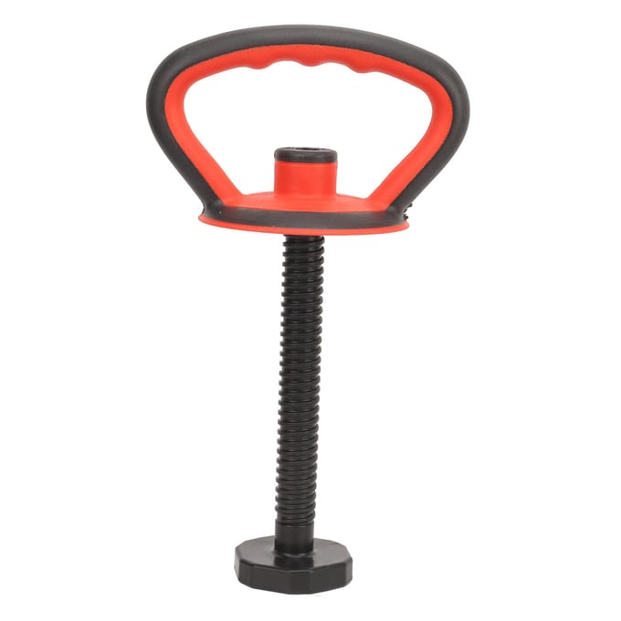 Verstelbare Kettlebell Handgreep Ergonomische Gewichtsplaat Kettlebell Handgreep Krachttraining Accessoires red