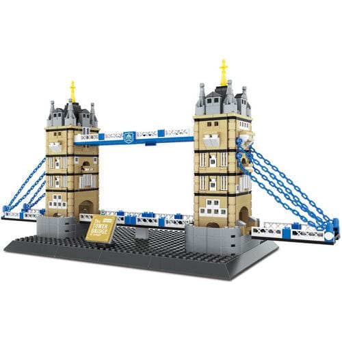 WANGE Tower Bridge-Londen, Engeland bouwstenenset voor hobbybouwers